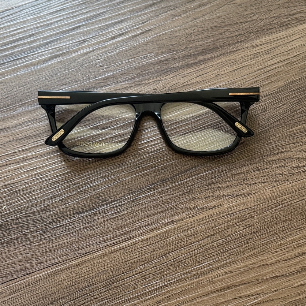 NWT Tom Ford Black Frame Optical Eyeglasses - Picture 7 of 8